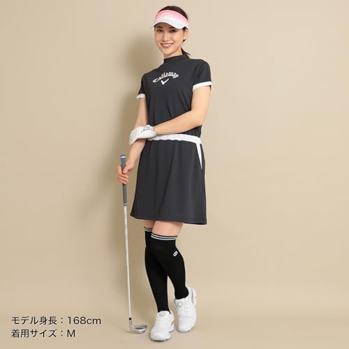 Amazon.co.jp: [キャロウェイ] レディース 半袖 モックネック
